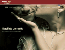 Tablet Screenshot of orocaja.es